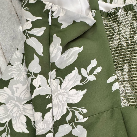 Sachin + Babi Laura Midi Dress in Dark Green - Picture 7 of 9